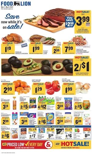 Food Lion Weekly Ad Deals May 3 - 9, 2023