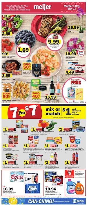 Meijer Weekly Ad Mother's Day 2023