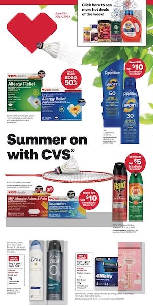 CVS Ad Deals Jun 25 - Jul 1, 2023