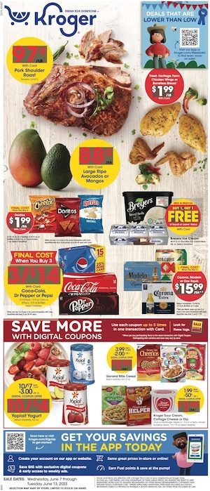 Kroger Ad Deals Jun 7 - 13, 2023