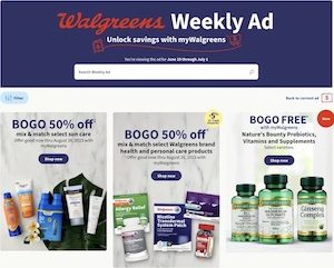 Walgreens Weekly Ad Jun 25 - Jul 1, 2023