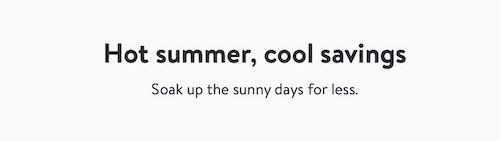 Walmart Summer Sale 2023