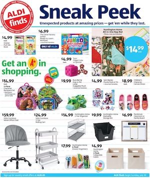 ALDI School Sale Jul 30 - Aug 5, 2023