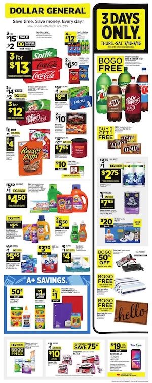 Dollar General Ad Deals Jul 9 - 15, 2023 - WeeklyAds2