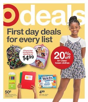 Target Ad School Deals Jul 16 - 22, 2023