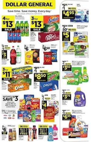 Dollar General Deals Aug 6 - 12, 2023