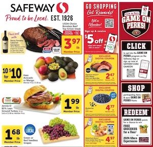 Safeway Exclusive Coupons Aug 23 - 29, 2023