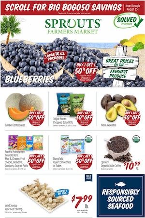 Sprouts BOGO 50 Savings