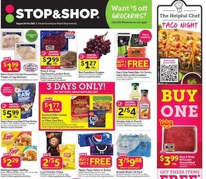Stop & Shop Deals Aug 20 - 26, 2023