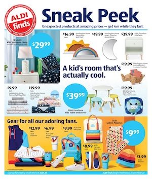 ALDI Weekly Ad Products Sep 20 - 26, 2023