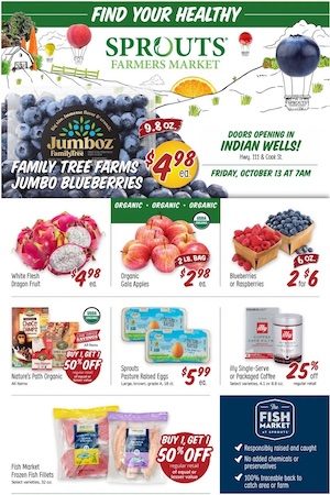 Sprouts Organic Sale Oct 11 - 17, 2023