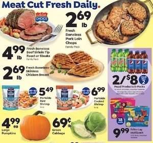 Save a Lot Fresh Meat Cut Sale October 2023