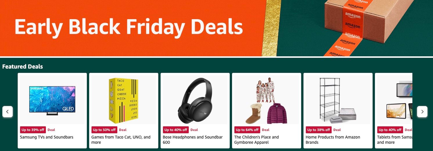 Amazon Early Black Friday 2023 - WeeklyAds2