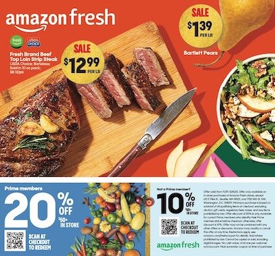 Amazon Fresh Holiday Celebration Deals Nov 29 2023