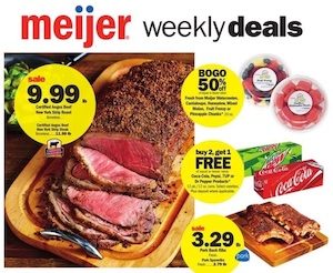 Meijer Hot Deals This Week 12:31 - 1:6