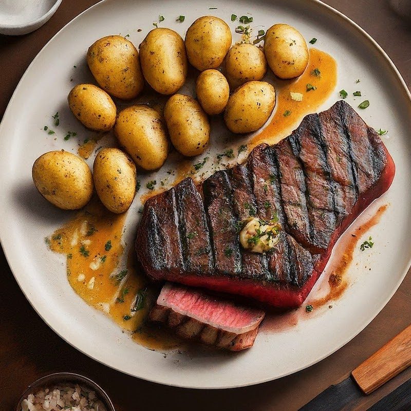 Steak and Potatoes - Valentine's Day