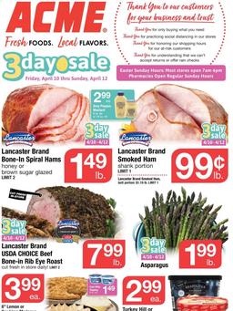 Acme Weekly Ad Apr 10–16, 2020