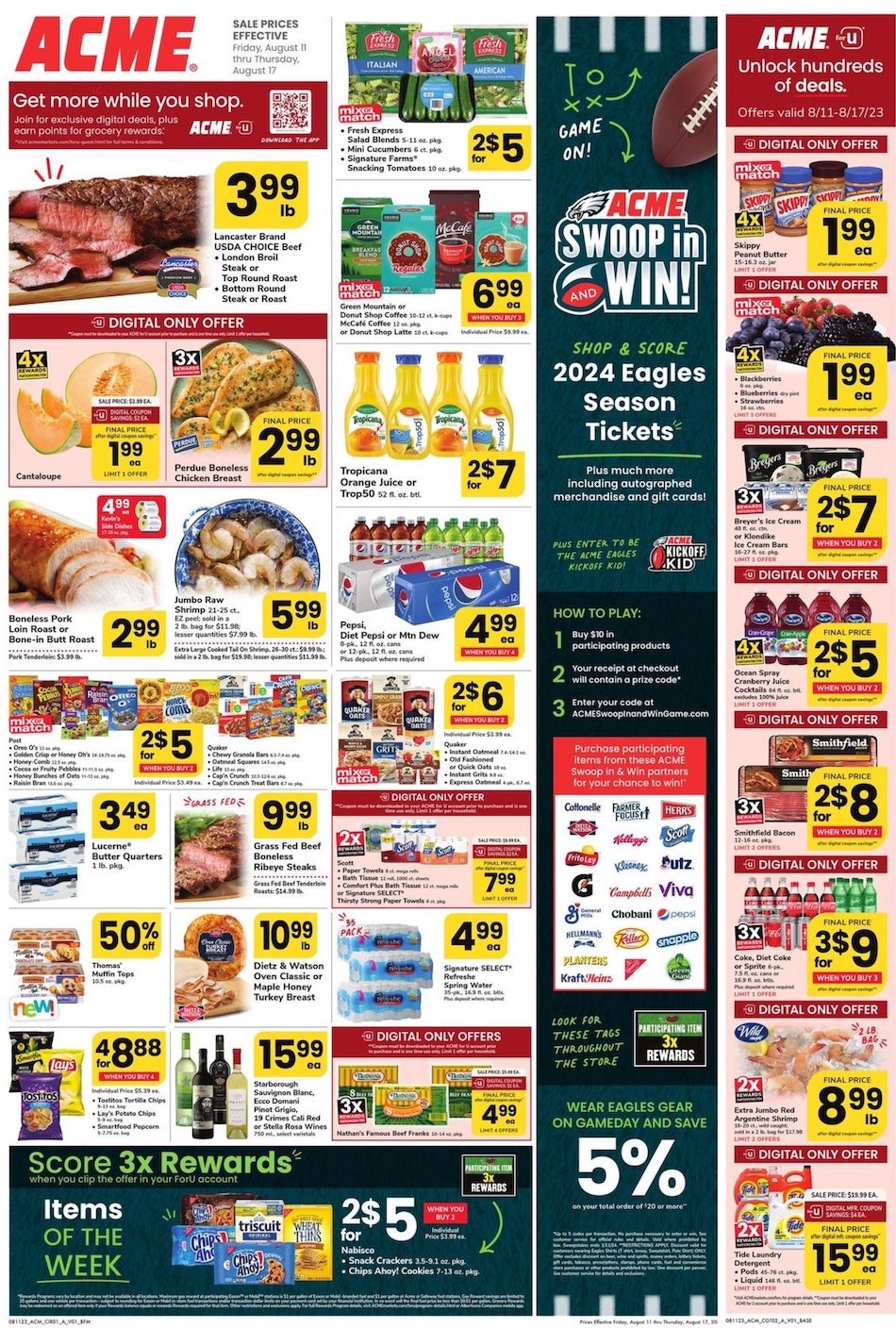 Acme Weekly Ad Aug 11 - 17, 2023 - WeeklyAds2