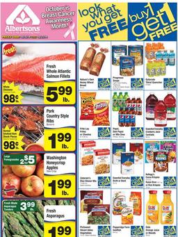 Albertsons Ad 10/15 Great Grocery Deals