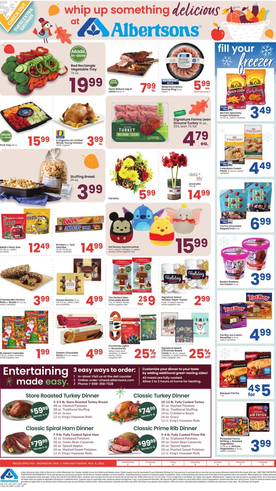 Albertsons Ad Bonus Savings Nov 2 8, 2022 WeeklyAds2