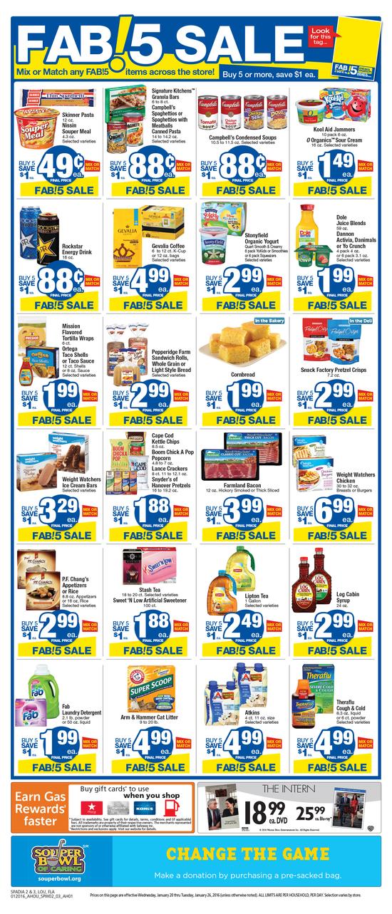 Albertsons Ad Jan 23 2016 page 1
