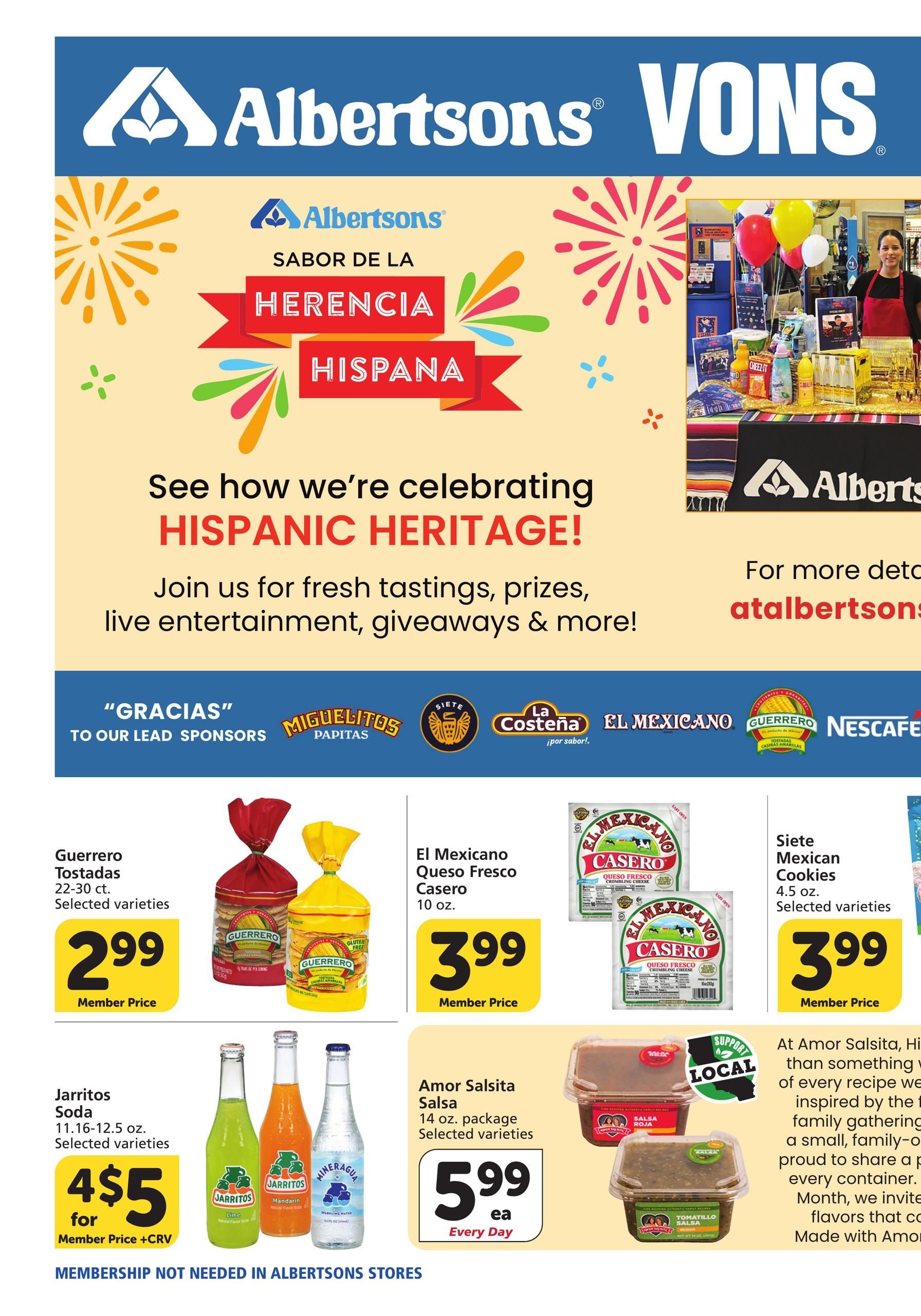 Albertsons Big Book of Savings August 26 - September 22, 2026 page 1