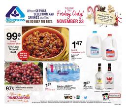 Albertsons Black Friday Ad 2018