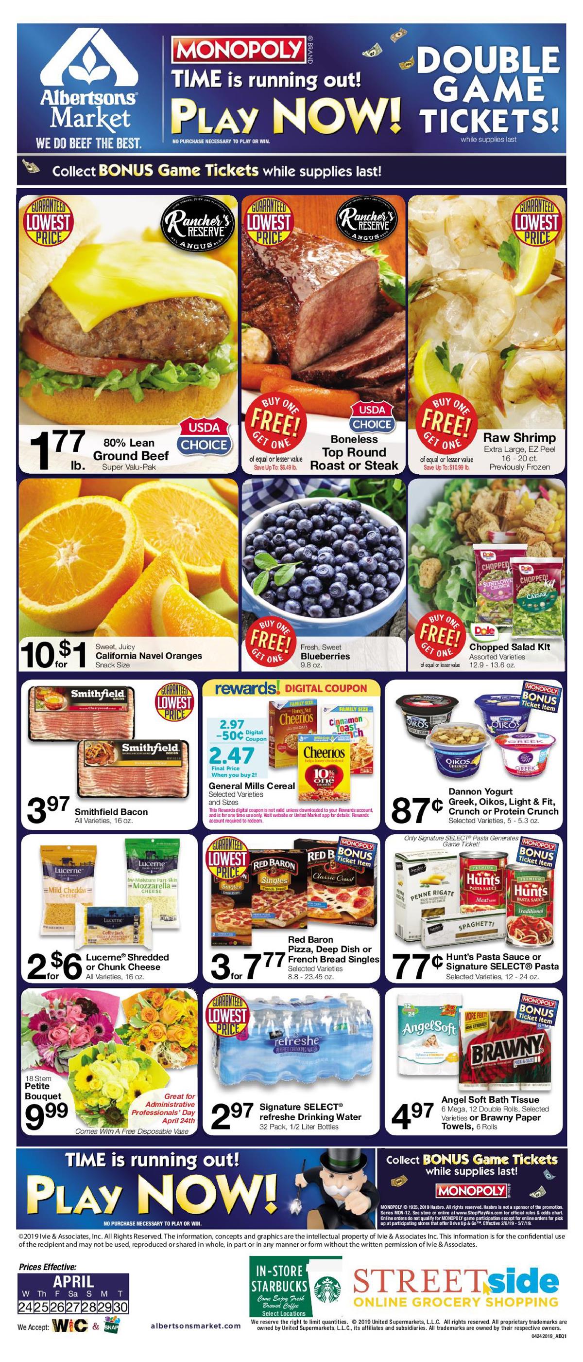 Does Albertsons Pay Weekly - b7i1oqg