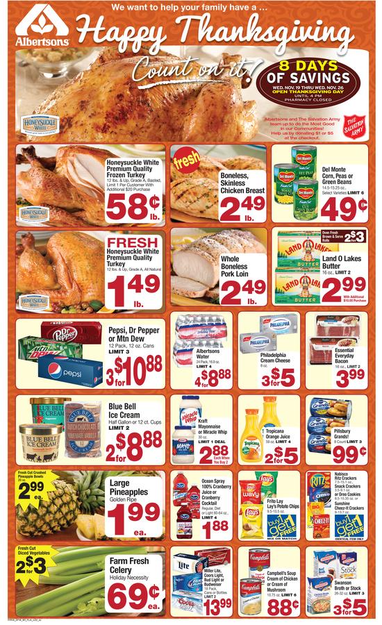 Albertsons Thanksgiving Weekly Ads November 2014 WeeklyAds2