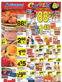 Albertsons Weekly Ad 8/12 - 8/18 2015