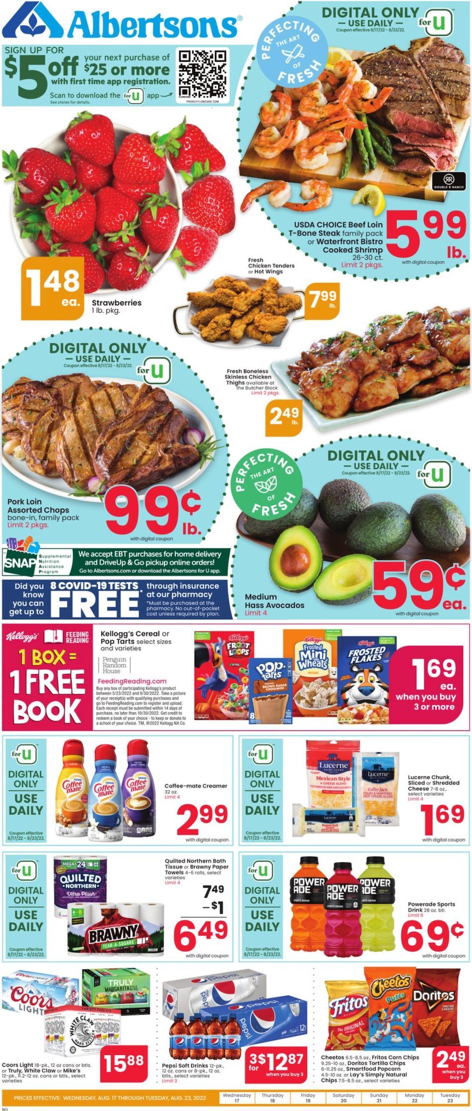 Albertsons Weekly Ad Aug 17 - 23, 2022 - WeeklyAds2