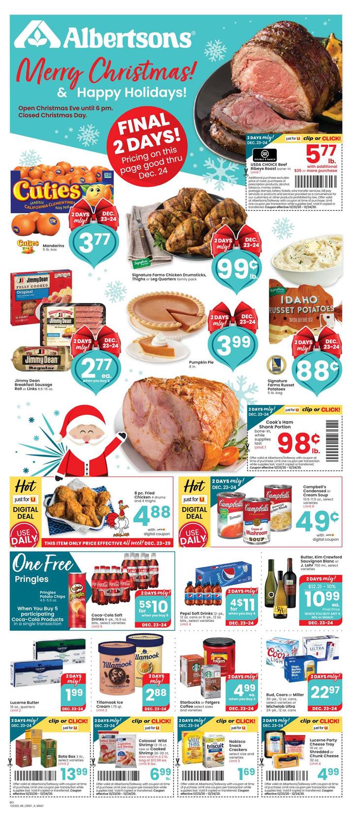 Albertsons Weekly Ad Christmas Dec 23 29, 2020 WeeklyAds2