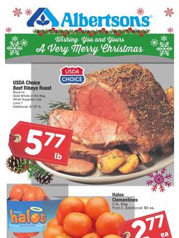 Albertsons Weekly Ad Dec 19–25, 2018