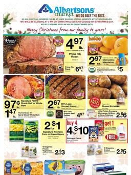 Albertsons Weekly Ad December 13–19, 2017