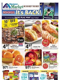Albertsons Weekly Ad Feb 6–12, 2019