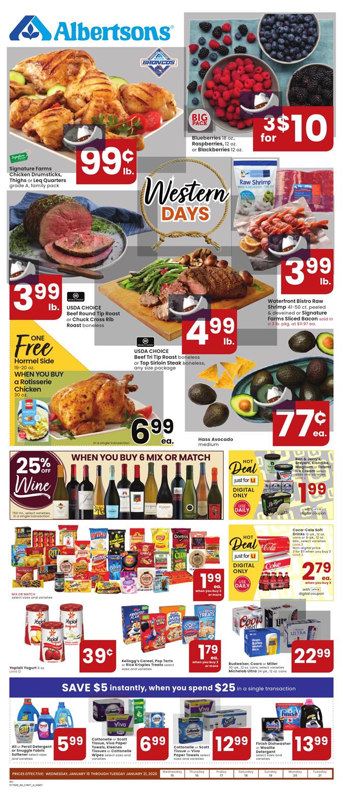 Albertsons Weekly Ad Jan 15 21, 2020 WeeklyAds2
