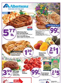 Albertsons Weekly Ad Jan 9–15, 2019