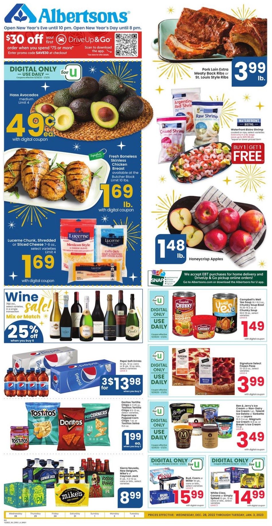 Albertsons Weekly Ad New Year 2022 2023 WeeklyAds2