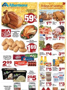 Albertsons Weekly Ad Nov 18 2015