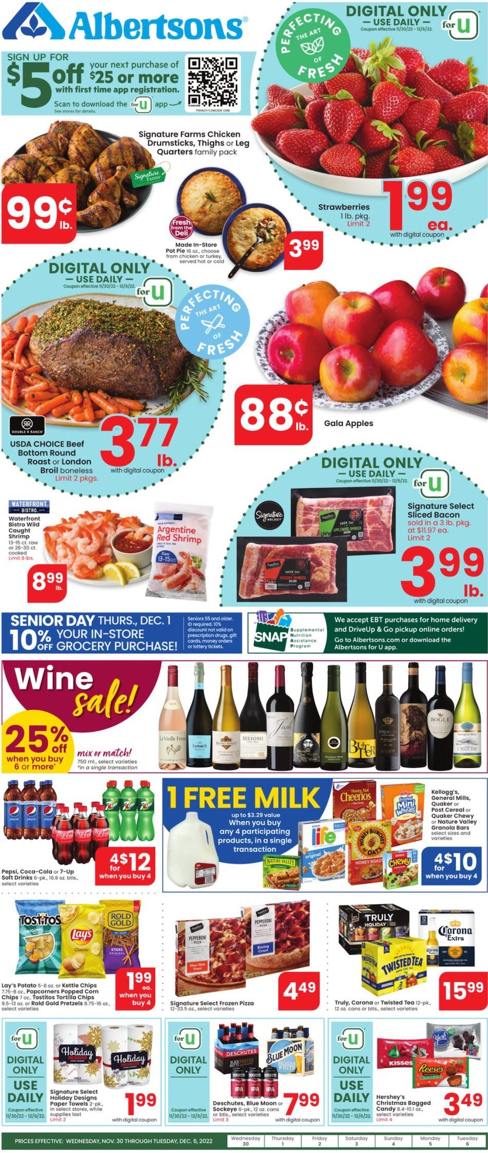Albertsons Weekly Ad Nov 30 Dec 6, 2022 WeeklyAds2