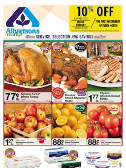 Albertsons Weekly Ad Nov 7 - 13, 2018