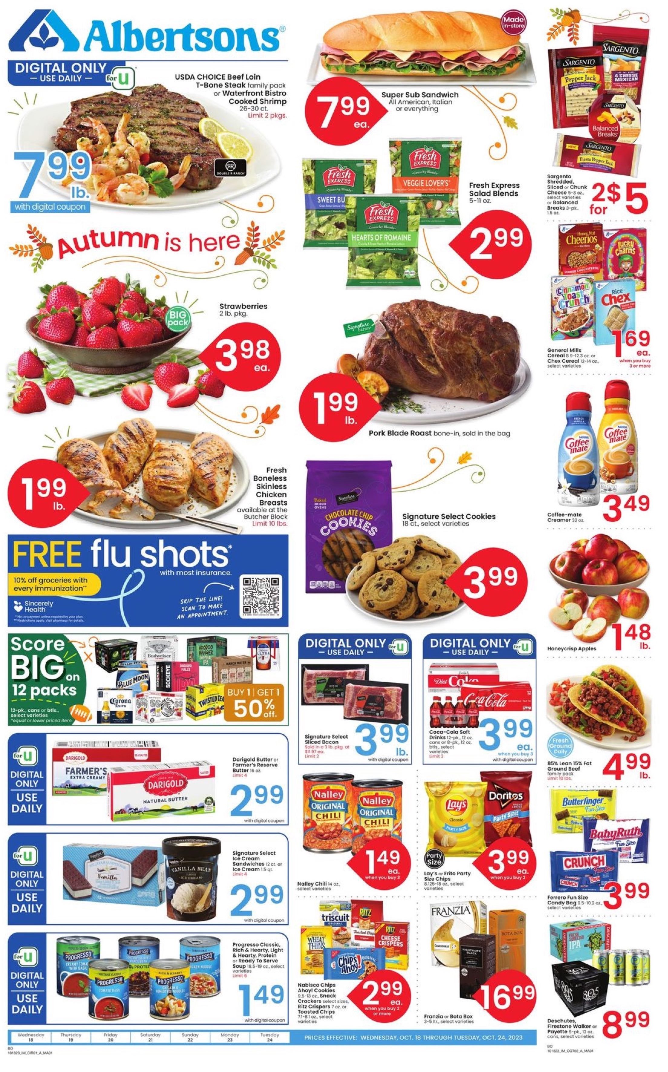 Albertsons Weekly Ad Oct 18 24, 2023 WeeklyAds2