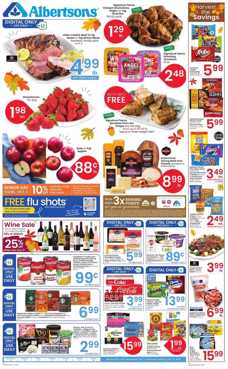 Albertsons Weekly Ad Oct 4 10, 2023 WeeklyAds2