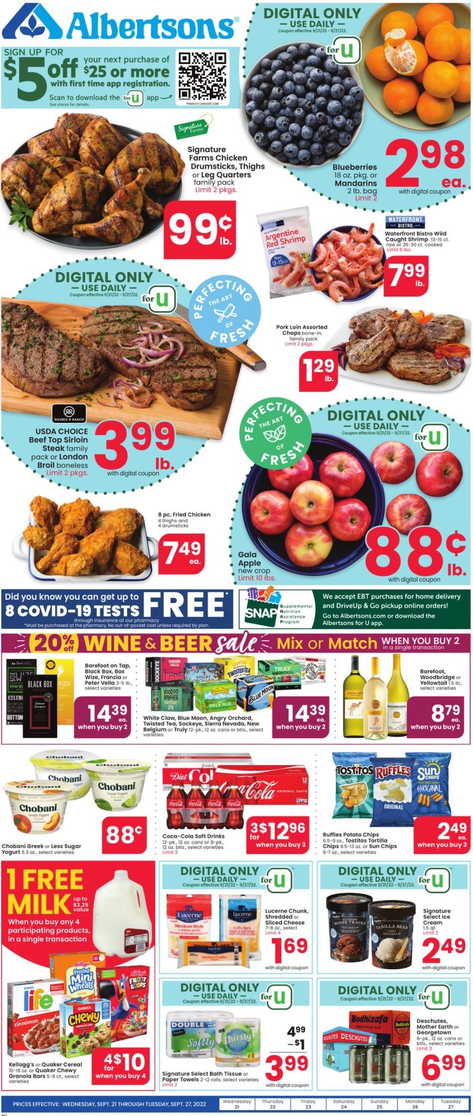 Albertsons Weekly Ad Sep 21 27, 2022 WeeklyAds2