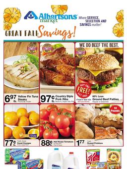 Albertsons Weekly Ad Sep 26 - Oct 2, 2018