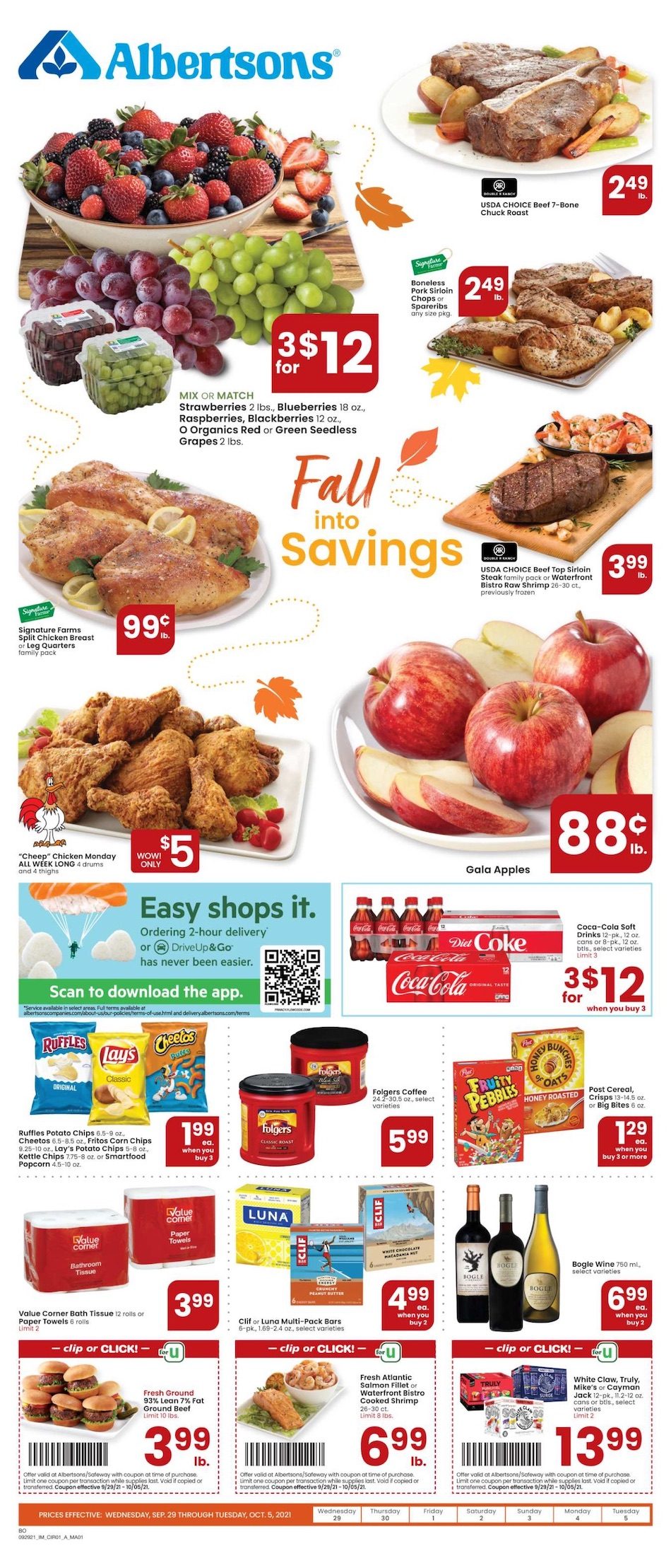 Albertsons Weekly Ad Sep 29 Oct 5, 2021 WeeklyAds2