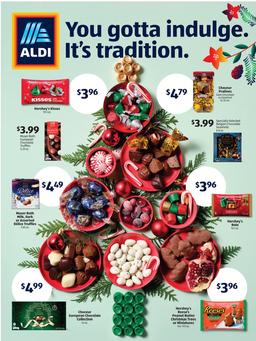 ALDI Ad Holiday Candy Nov 29 - Dec 5, 2023