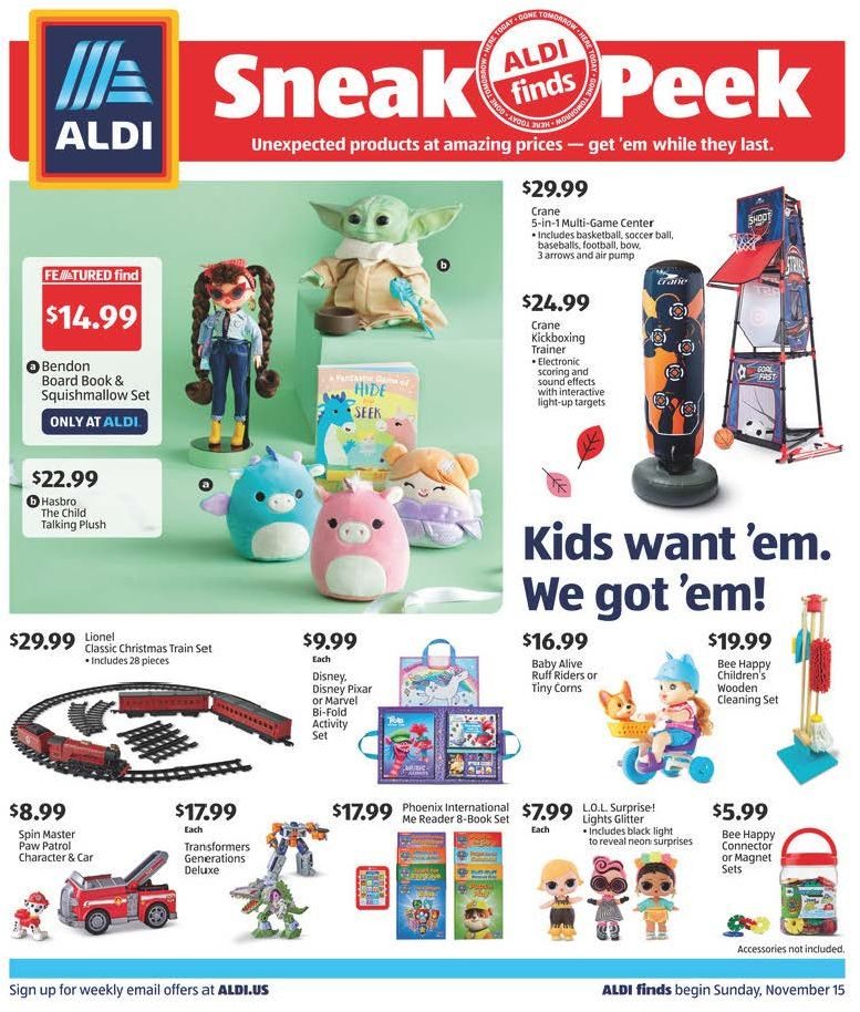 ALDI Ad In-Store Nov 15 - 21, 2020 page 1