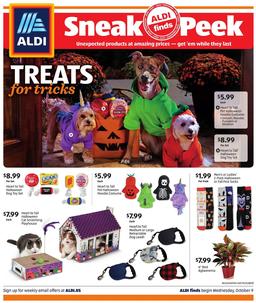 ALDI Ad In-Store Oct 9 - 15, 2019 FL