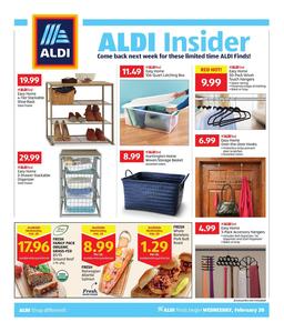 Aldi Insider Ad Feb 20–26, 2019